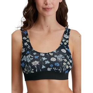 2822 CALIDA Biustonosz damski, Black Print, 44-46 2822 CALIDA Biustonosz damski, Black Print, 44-46
