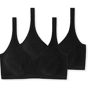 174927 Schiesser Damen 2 PACK Bustier mit Cups Bio Baumwolle 95/5 Organic 174927 Schiesser Damen 2 PACK Bustier mit Cups Bio Baumwolle 95/5 Organic