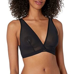 AA400917 Freya Damski biustonosz Snapshot Wireless Bralete, przezroczysty, Noir, M AA400917 Freya Damski biustonosz Snapshot Wireless Bralete, przezroczysty, Noir, M