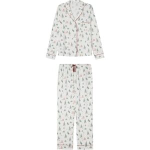3792073 Women'secret Xmas Market Collection Długa piżama Mix and Match Pyjama, Biała, XL dla kobiet 3792073 Women'secret Xmas Market Collection Długa piżama Mix and Match Pyjama, Biała, XL dla kobiet
