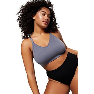 TBBSS23CW00001 Trendyol Damski biustonosz plus size, szary, 5XL, szary, 5XL TBBSS23CW00001 Trendyol Damski biustonosz plus size, szary, 5XL, szary, 5XL