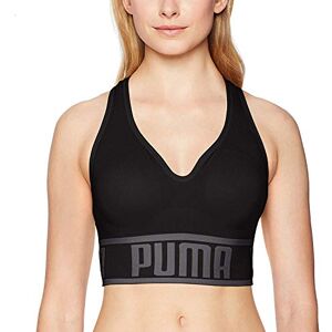 Sportowy biustonosz bez szwów Puma dla kobiet - Czarny X-Large Sportowy biustonosz bez szwów Puma dla kobiet - Czarny X-Large