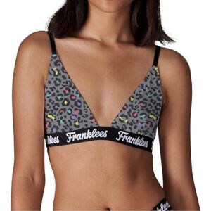 FLTRBWBSXL Franklees Damski trójkątny biustonosz typu bralette Martini, Wild Brights, XL FLTRBWBSXL Franklees Damski trójkątny biustonosz typu bralette Martini, Wild Brights, XL