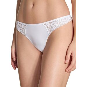 C20056001M-- CALIDA Damskie majtki Natural Comfort Lace Slip, białe, normalne C20056001M-- CALIDA Damskie majtki Natural Comfort Lace Slip, białe, normalne