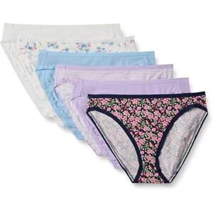 P_AE3061_M6-Wil-XS Amazon Essentials Women's Bawełniane majtki z wysokim stanem (dostępne w wersji Plus Size), Pack of 6, Drobne kwiatki/Minipaski/Polne kwiaty, 38 P_AE3061_M6-Wil-XS Amazon Essentials Women's Bawełniane majtki z wysokim stanem (dostępne w wersji Plus Size), Pack of 6, Drobne kwiatki/Minipaski/Polne kwiaty, 38
