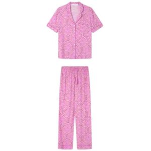 4859410 Women'secret Długa piżama damska Mix and Match Journal, Fioletowy, L 4859410 Women'secret Długa piżama damska Mix and Match Journal, Fioletowy, L
