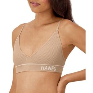 MHB004 Hanes Originals Contour Wireless Seamless Rib Bralette, ComfortFlex Fit, biustonosz bez fiszbin dla kobiet, Deep Glow, XL MHB004 Hanes Originals Contour Wireless Seamless Rib Bralette, ComfortFlex Fit, biustonosz bez fiszbin dla kobiet, Deep Glow, XL