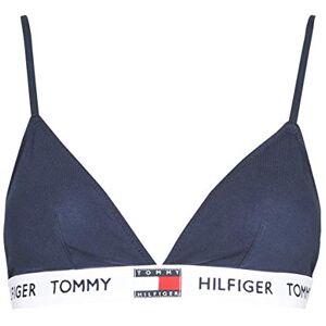 UW0UW02243-CHS Tommy Hilfiger Damski wyściełany trójkątny biustonosz, Marynarka marynarska, XS UW0UW02243-CHS Tommy Hilfiger Damski wyściełany trójkątny biustonosz, Marynarka marynarska, XS