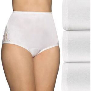 13011 Vanity Fair Damskie slipy, Koronka 3 sztuki Star White, 6 13011 Vanity Fair Damskie slipy, Koronka 3 sztuki Star White, 6