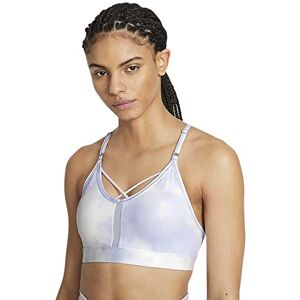 Nike Niebieska Sportowa Biustonosz z Recylowanego Poliestru - Odzież Sportowa Nike Niebieska Sportowa Biustonosz z Recylowanego Poliestru - Odzież Sportowa