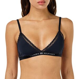 UW0UW04242 Tommy Hilfiger Damskie trójkątne biustonosze bez podszewki, pustynne niebo, L, Pustynne niebo, L UW0UW04242 Tommy Hilfiger Damskie trójkątne biustonosze bez podszewki, pustynne niebo, L, Pustynne niebo, L