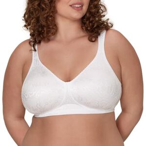4745 PLAYTEX Damski 18-godzinny biustonosz Ultimate Lift & Support bez fiszbin z pełnym pokryciem, komfort na co dzień, pojedynczy i 2-pak, nieprzezroczysty, biały, 44C, biały, 100C 4745 PLAYTEX Damski 18-godzinny biustonosz Ultimate Lift & Support bez fiszbin z pełnym pokryciem, komfort na co dzień, pojedynczy i 2-pak, nieprzezroczysty, biały, 44C, biały, 100C
