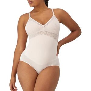 DMS097 Maidenform Damskie, skromne, mocna kontrola brzucha, bezprzewodowe body modelujące, koronka z piaskiem, S, Sandshell Lace, S DMS097 Maidenform Damskie, skromne, mocna kontrola brzucha, bezprzewodowe body modelujące, koronka z piaskiem, S, Sandshell Lace, S