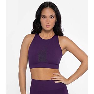 0919035RT1988-XS/S HEART AND SOUL Damski biustonosz Reggiseno Sportivo, Top Donna, Riviera Tuxedo Purple Sport-BH, fioletowy, XS/S 0919035RT1988-XS/S HEART AND SOUL Damski biustonosz Reggiseno Sportivo, Top Donna, Riviera Tuxedo Purple Sport-BH, fioletowy, XS/S