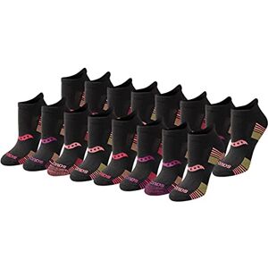 S82004 Saucony Damskie skarpety sportowe Rundry Performance Heel Tab Athletic Socks, dostępne w rozmiarach S-L (zestawy 8, 16, 24 par), Small S82004 Saucony Damskie skarpety sportowe Rundry Performance Heel Tab Athletic Socks, dostępne w rozmiarach S-L (zestawy 8, 16, 24 par), Small