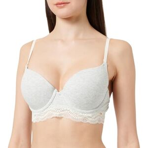 5056679 women'secret Gorgeous Biustonosz Push up Bawełna Szary, Szary, 90D 5056679 women'secret Gorgeous Biustonosz Push up Bawełna Szary, Szary, 90D