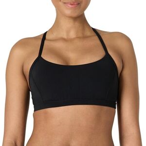 AEWM72261_Black Amazon Essentials Damski Active FormFlex Buttery miękkie lekkie wsparcie Y-Back cienki pasek joga sportowy biustonosz, Czarny, XXL AEWM72261_Black Amazon Essentials Damski Active FormFlex Buttery miękkie lekkie wsparcie Y-Back cienki pasek joga sportowy biustonosz, Czarny, XXL