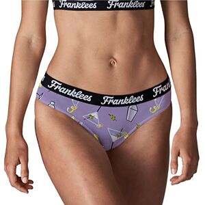 FLBIKMRTXS Franklees Majtki bikini bielizna damska super miękka, oddychająca bawełna wygodne zabawne nadruki damska bielizna pasująca dla niej i dla niej par, Martini, XS FLBIKMRTXS Franklees Majtki bikini bielizna damska super miękka, oddychająca bawełna wygodne zabawne nadruki damska bielizna pasująca dla niej i dla niej par, Martini, XS