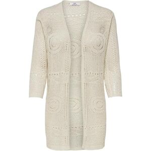 15200527-3438610 JACQUELINE de YONG Kimono damskie Jdykofi 3/4 KNT, Eggnog, M 15200527-3438610 JACQUELINE de YONG Kimono damskie Jdykofi 3/4 KNT, Eggnog, M