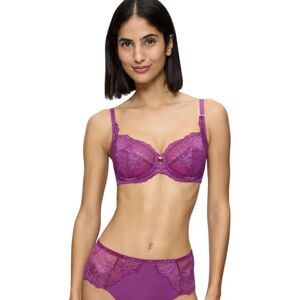 10209608 Triumph Damski biustonosz Wild Peony Florale, fioletowy (Purple), 95F 10209608 Triumph Damski biustonosz Wild Peony Florale, fioletowy (Purple), 95F