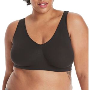 G196 Hanes Damski biustonosz Cozy Softcup bezszwowy bez fiszbin, czarny, XXL G196 Hanes Damski biustonosz Cozy Softcup bezszwowy bez fiszbin, czarny, XXL