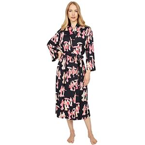 MC4020-BKM N Natori Women's Geisha-Printed Cozy Knit Robe Length 49", Black/Multi, Medium MC4020-BKM N Natori Women's Geisha-Printed Cozy Knit Robe Length 49", Black/Multi, Medium