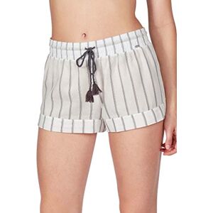 080002 Skiny Spodnie damskie długie Summer Loungewear Shorts, wielokolorowy (Ivory Stripe 2479), 36 PL 080002 Skiny Spodnie damskie długie Summer Loungewear Shorts, wielokolorowy (Ivory Stripe 2479), 36 PL