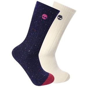 TB350828TA Timberland Damskie skarpetki Boot Socks Peacoat Speckled (2 sztuki), duże TB350828TA Timberland Damskie skarpetki Boot Socks Peacoat Speckled (2 sztuki), duże
