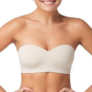 DM7685 Maidenform Damski biustonosz bez ramiączek bez fiszbin, Migdały, M DM7685 Maidenform Damski biustonosz bez ramiączek bez fiszbin, Migdały, M