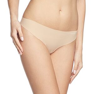 0000D3428E-1LC Calvin Klein Damskie stringi, beżowy (Light Caramel), M 0000D3428E-1LC Calvin Klein Damskie stringi, beżowy (Light Caramel), M