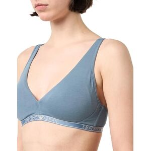 1645304F22303541 Emporio Armani Essential Studs Logo Bralette Biustonosz, Burza, XS 1645304F22303541 Emporio Armani Essential Studs Logo Bralette Biustonosz, Burza, XS