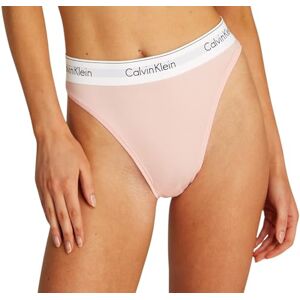 LV00QF8319 CALVIN KLEIN Damska Tanga Z Wysokimi Nogami, Różowa, S, Różowy (Buff Pink), S LV00QF8319 CALVIN KLEIN Damska Tanga Z Wysokimi Nogami, Różowa, S, Różowy (Buff Pink), S