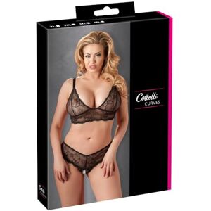 COTTELLI Collection Plus Biustonosz 2XL i stringi G COTTELLI Collection Plus Biustonosz 2XL i stringi G