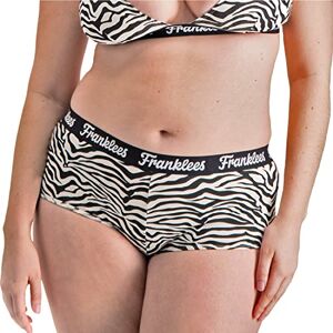 FLHHWZBRXS Franklees Hipster damskie majtki zodiaku, Zebra, XS FLHHWZBRXS Franklees Hipster damskie majtki zodiaku, Zebra, XS