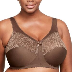 1000MOC38C Glamorise Damski biustonosz MagicLift Support Classic, Brązowy, 85C 1000MOC38C Glamorise Damski biustonosz MagicLift Support Classic, Brązowy, 85C