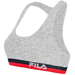 FU6048 FILA Damski biustonosz szary szary l FU6048 FILA Damski biustonosz szary szary l