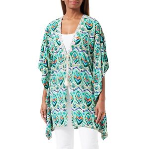 29326433-ZI01 ZITHA Kimono damskie, Zielony, wielokolorowy., S 29326433-ZI01 ZITHA Kimono damskie, Zielony, wielokolorowy., S