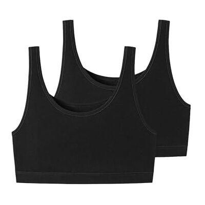 174926 Schiesser Damen 2 PACK Bustier Bio Baumwolle 95/5 Organic 174926 Schiesser Damen 2 PACK Bustier Bio Baumwolle 95/5 Organic