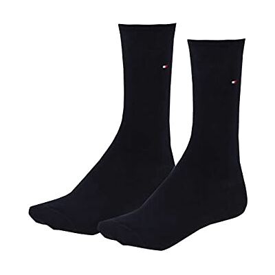371221-563 Tommy Hilfiger Skarpety damskie, dwupak, czarne, niebieski (midnight blue), 35-38 EU 371221-563 Tommy Hilfiger Skarpety damskie, dwupak, czarne, niebieski (midnight blue), 35-38 EU