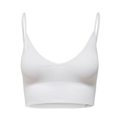 15201539 ONLY Damska koszulka Onlvicky Rib Seamless V-Neck Top Noos Bustier, Bright White, S/M 15201539 ONLY Damska koszulka Onlvicky Rib Seamless V-Neck Top Noos Bustier, Bright White, S/M
