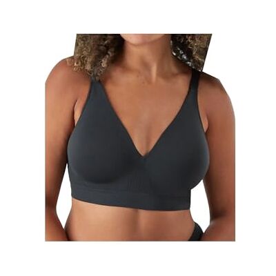 DF3380 Bali Comfort Revolution damski biustonosz bezprzewodowy, bezszwowy, Flex-to-fit, bez fiszbin, czarny, S DF3380 Bali Comfort Revolution damski biustonosz bezprzewodowy, bezszwowy, Flex-to-fit, bez fiszbin, czarny, S