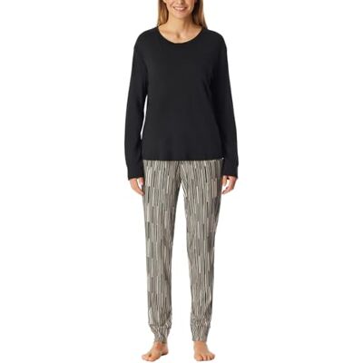 183066 Schiesser Pidżama — zestaw Kobiety Schiesser Damen Schlafanzug Lang Loungewear Modal Nightwear Set 183066 Schiesser Pidżama — zestaw Kobiety Schiesser Damen Schlafanzug Lang Loungewear Modal Nightwear Set