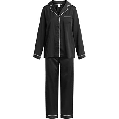 621417 CCDK Copenhagen Women's Josephine PJ zestaw piżamowy, czarny, XL (DE) 621417 CCDK Copenhagen Women's Josephine PJ zestaw piżamowy, czarny, XL (DE)