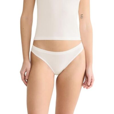 10224864 sloggi Women's GO Sense Tanga majtki 2P, jedwabna biel, XXL (2 sztuki), Silk White, XXL 10224864 sloggi Women's GO Sense Tanga majtki 2P, jedwabna biel, XXL (2 sztuki), Silk White, XXL