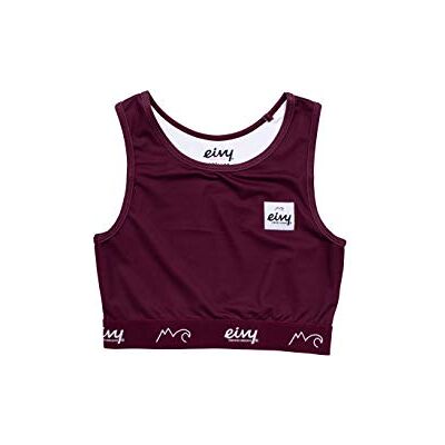 6201-190055-6005 EIVY Damski biustonosz sportowy Cover Up Bra długi bielizna funkcyjna Wine, S Sportbh, S 6201-190055-6005 EIVY Damski biustonosz sportowy Cover Up Bra długi bielizna funkcyjna Wine, S Sportbh, S