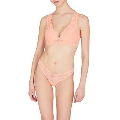 1646163R21802662 Emporio Armani Biustonosz damski typu bralette, Papaja, L 1646163R21802662 Emporio Armani Biustonosz damski typu bralette, Papaja, L