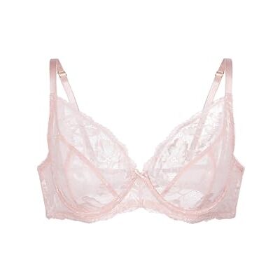 DCWB0013LA211-PK0187 Dorina Perfect Lace biustonosz bez wyściółki, biustonosz z pełną miseczką dla kobiet – różowy, rozmiar 95C miękki, oddychający, komfort na każdy dzień DCWB0013LA211-PK0187 Dorina Perfect Lace biustonosz bez wyściółki, biustonosz z pełną miseczką dla kobiet – różowy, rozmiar 95C miękki, oddychający, komfort na każdy dzień