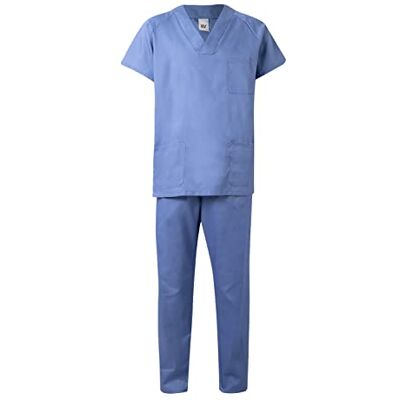 VELILLA 800; Zestaw piżam sanitarnych; kolor Celeste; rozmiar XL VELILLA 800; Zestaw piżam sanitarnych; kolor Celeste; rozmiar XL