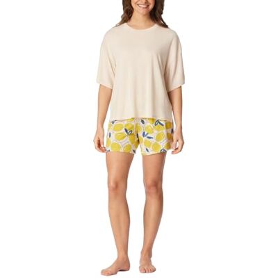 183572 Schiesser Damska piżama krótka modal jersey Casual Fashion, Pearl, 36 183572 Schiesser Damska piżama krótka modal jersey Casual Fashion, Pearl, 36