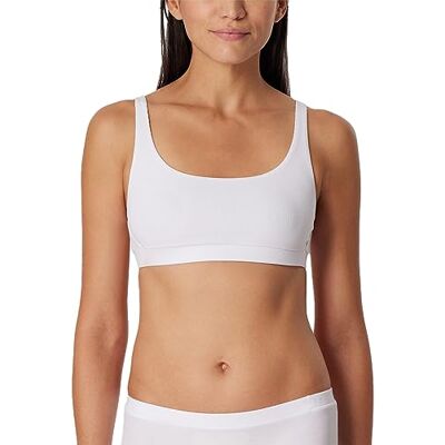 179880 Schiesser Damski Organic Cotton-Pure Rib Bustier, biały_, 38, Biały_, 38 179880 Schiesser Damski Organic Cotton-Pure Rib Bustier, biały_, 38, Biały_, 38